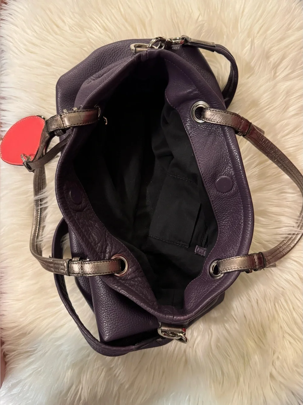 Leather Slouchy Hobo Bag-Kesslord Paris